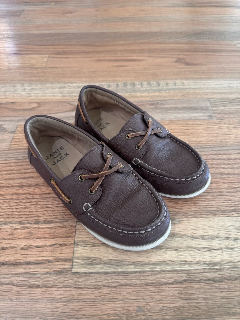 Janie and Jack kids, leather dress shoes, size 1